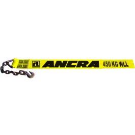 4" x 27' WINCH STRAP W/ CHAIN