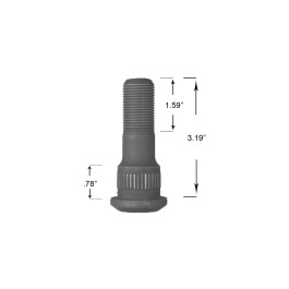 STANDARD WHEEL STUD RH