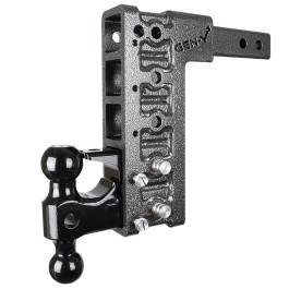 MEGA DUTY 2" OFFSET SHANK HITCH VERSA BALL & PINTLE