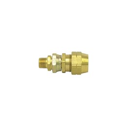 3/8" HOSE FEMALE SWIVEL CONNECTOR W/ 3/8" PIPE ADAPTER