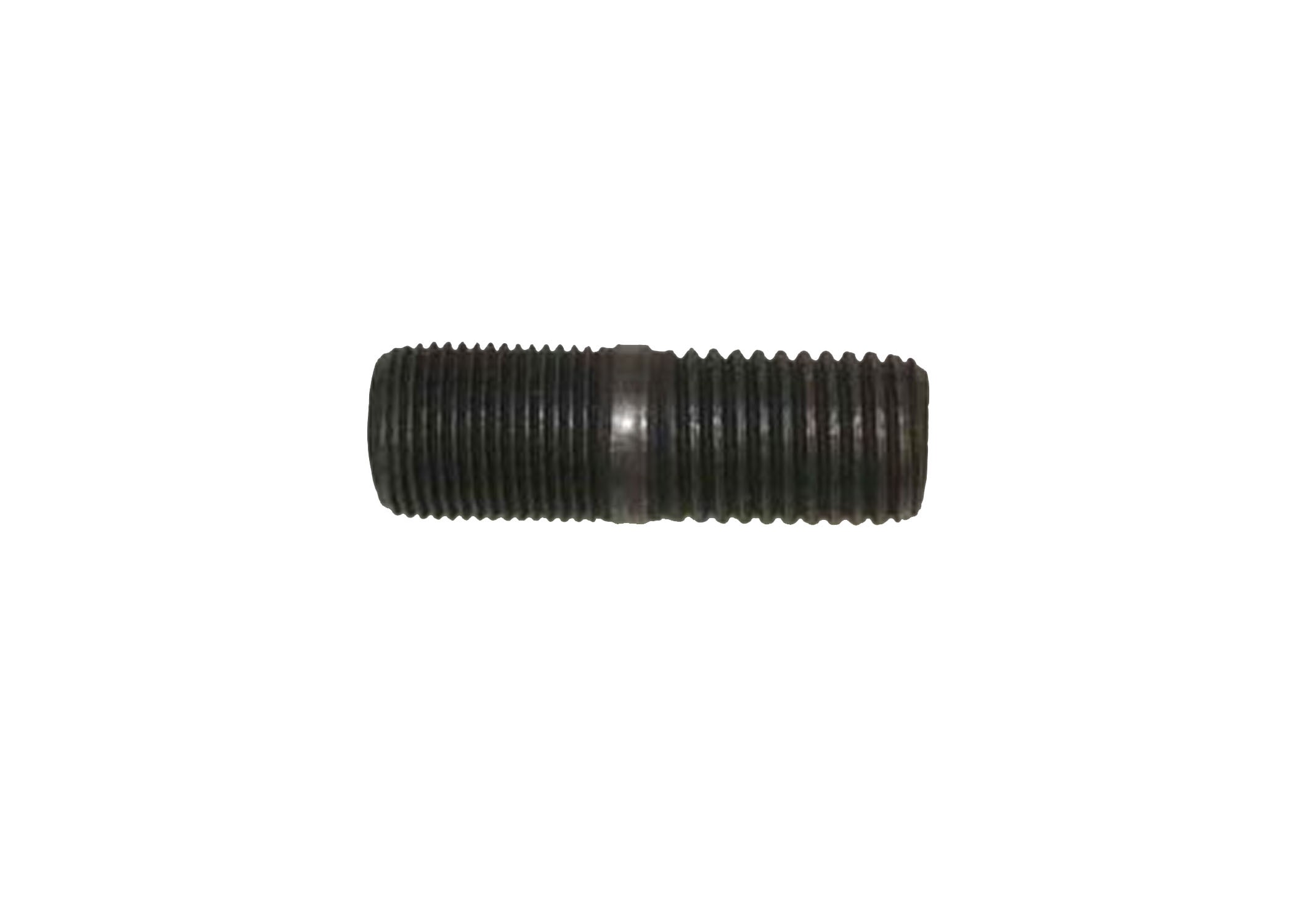 3/4" x 2 1/2" RH DOUBLE THREAD STUD (1" FINE, 1 1/4" COARSE)