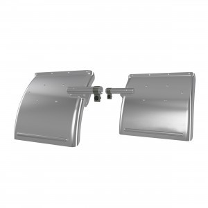 QUARTER FENDER PACKAGED SET STAINLESS STEEL