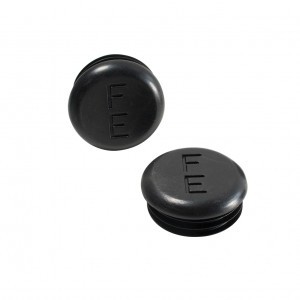 ROUND PLASTIC END CAPS (2 PACK)