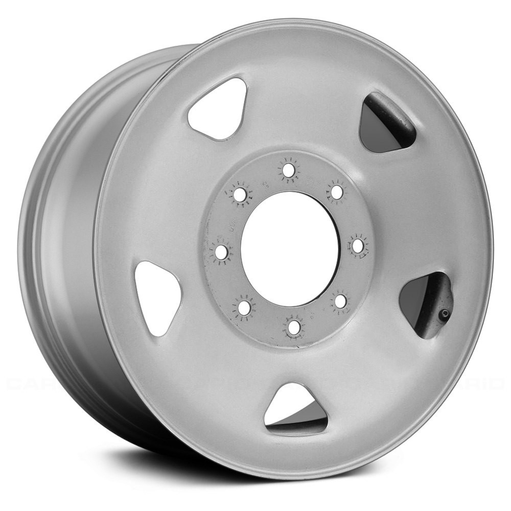 17in x 7 1/2in  (8 LUG 170MM BC, STEEL FORD SINGLE WHEEL, SILVER)