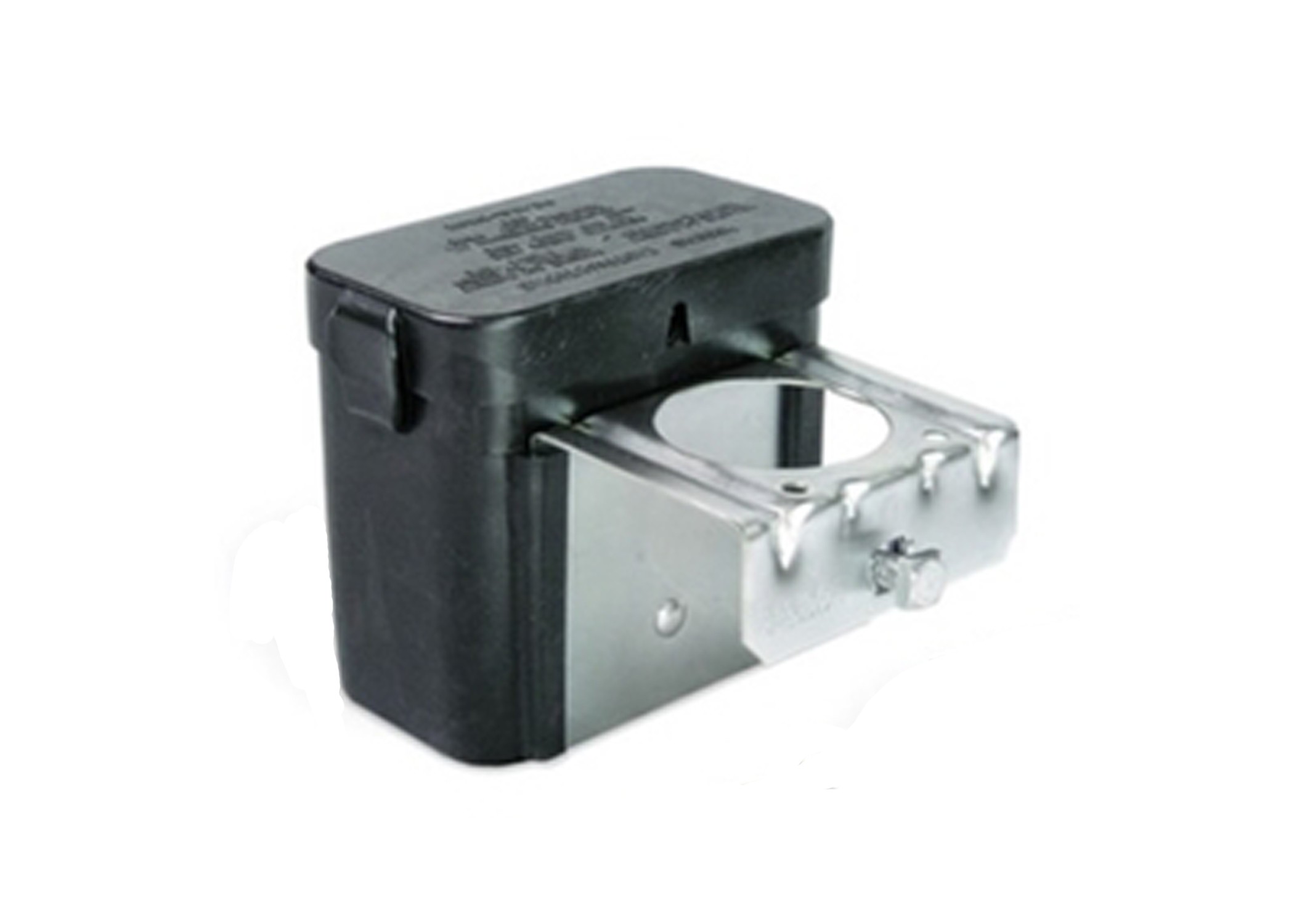 BATTERY BOX NYLON W/METAL MOUNT