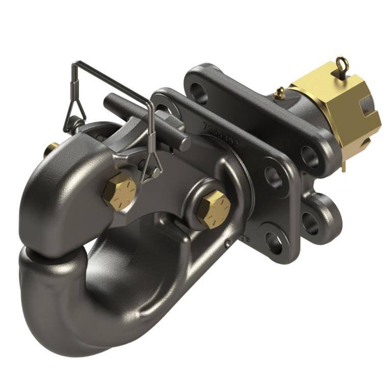 B-8 SWIVEL PINTLE HOOK 18,000 W/ BRACKETS