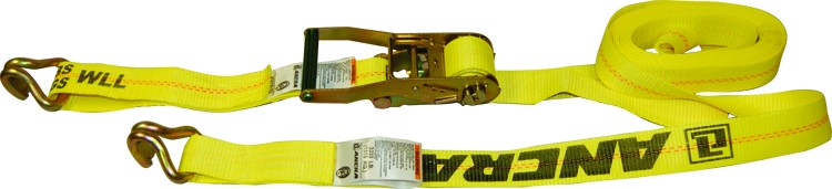 2" x 30' RATCHET STRAP W/ WIRE HOOK