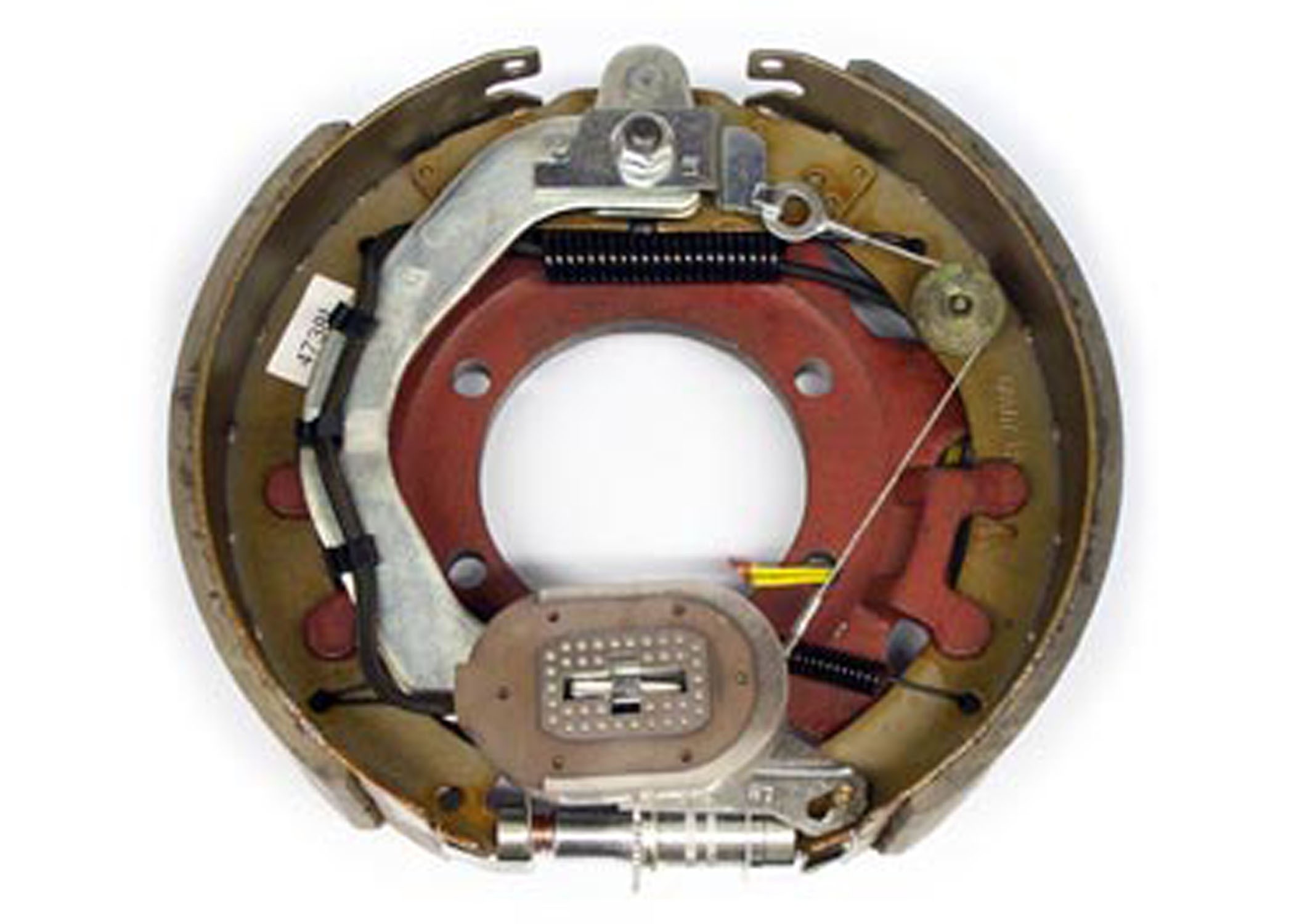 12 1/4in x 3 1/2in ELECTRIC BRAKE ASSY. (5 BOLT BACKING PLATE)