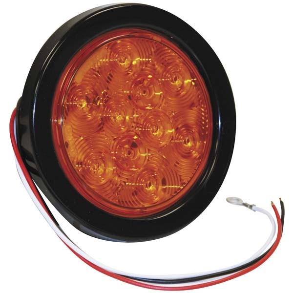 4in ROUND LED (TURN SIGNAL LIGHT, AMBER)