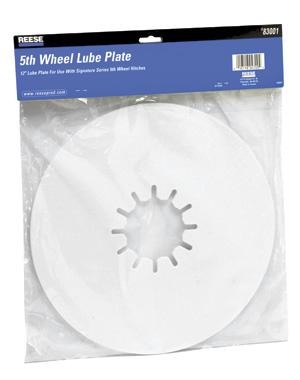 FIFTH WHEEL LUBE PLATE (12")