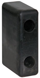 RUBBER BUMPER (2 1/2" x 4 1/8" x 6 3/4") (PAIR)