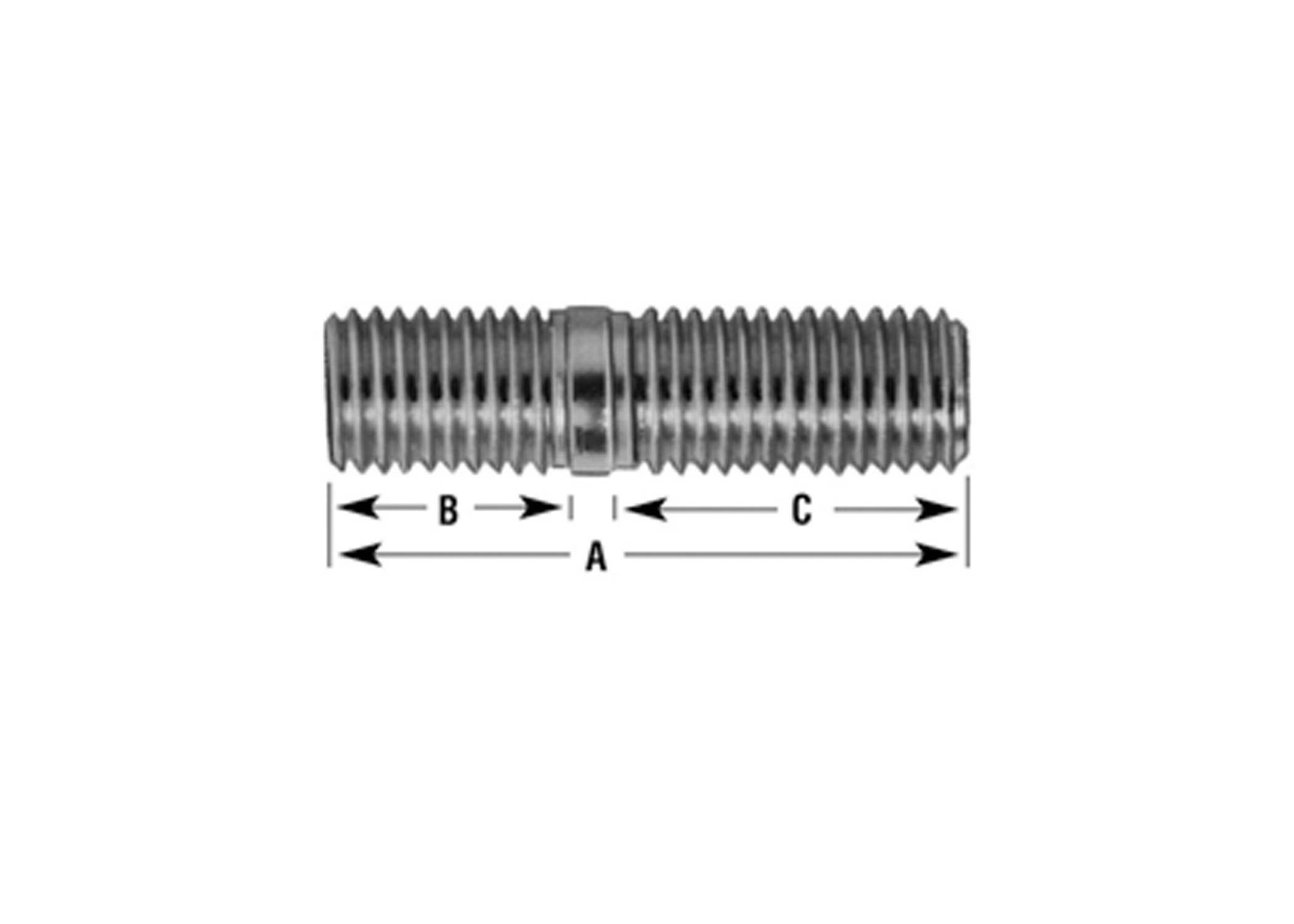 5/8in-11 x 2-3/4in WHEEL STUD