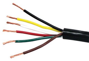 6 WIRE CABLE 100' 14 GA (PER FT)