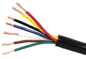 7 WIRE CABLE 100' 14 GA (PER FT)