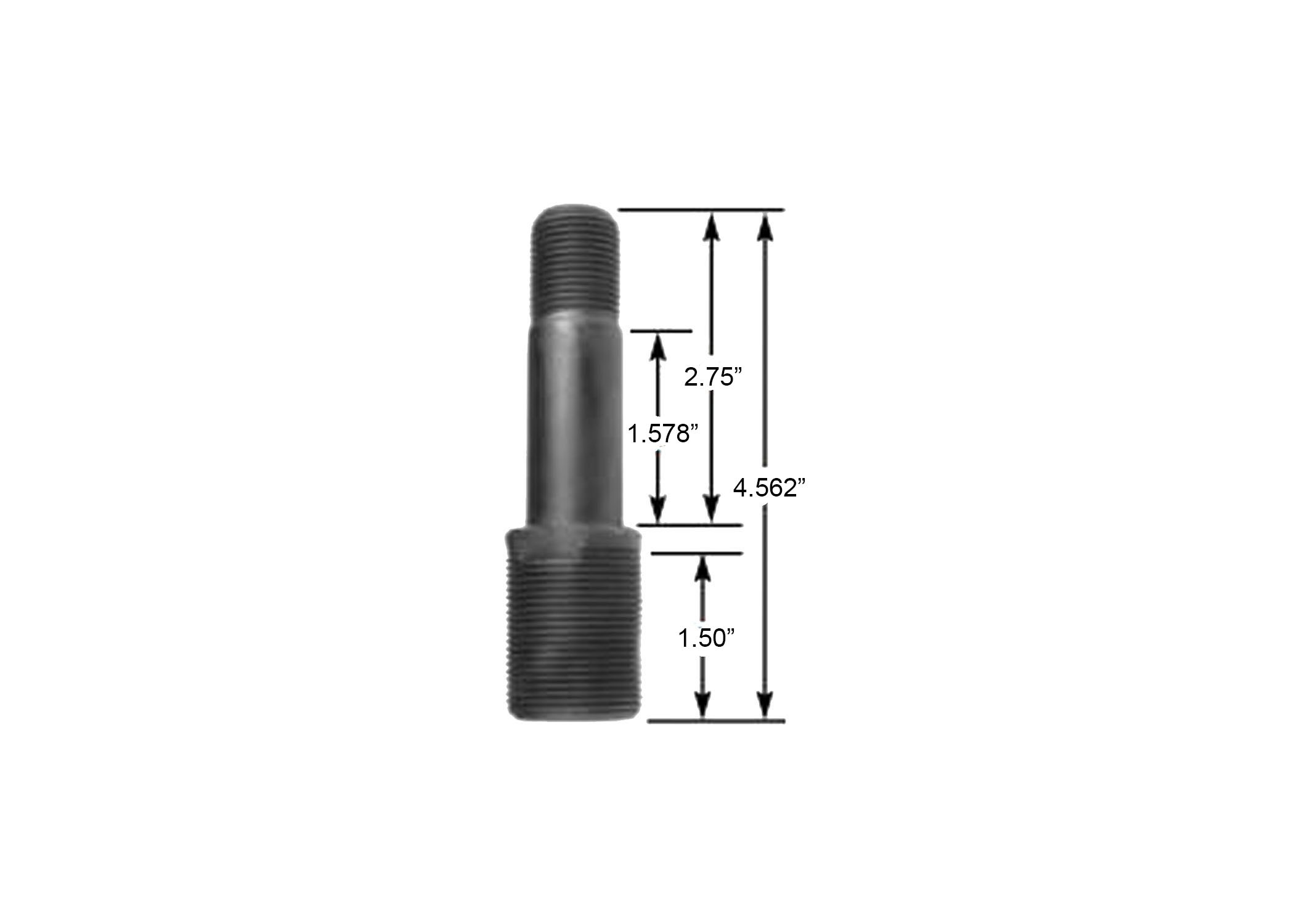 WHEEL STUD (LH) DOUBLE HEAD