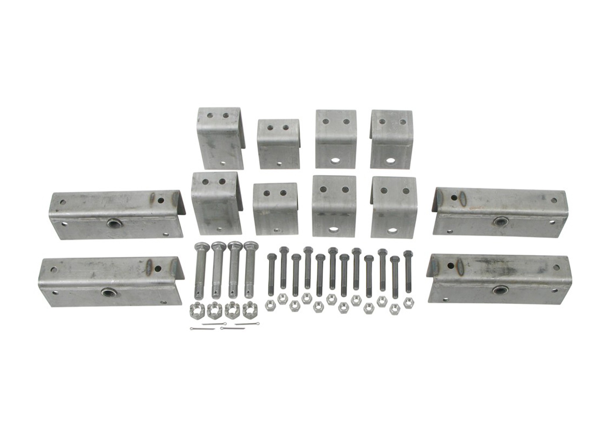 TRIPLE AXLE HANGER KIT (2in SLIPPER SPRINGS)