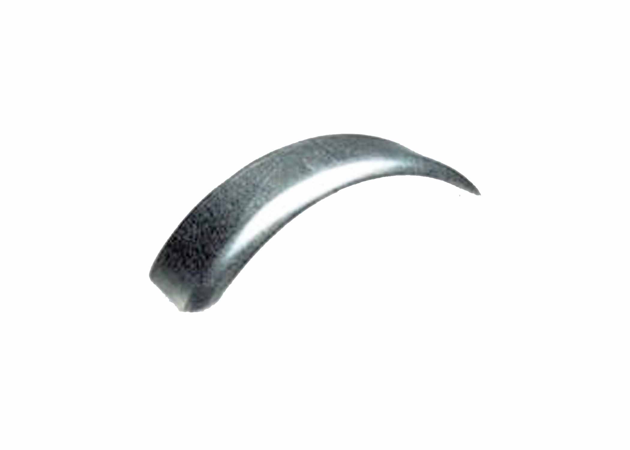 SINGLE FENDER 16GA. FOR 8in WHEEL (7" WIDE, 20" LONG)