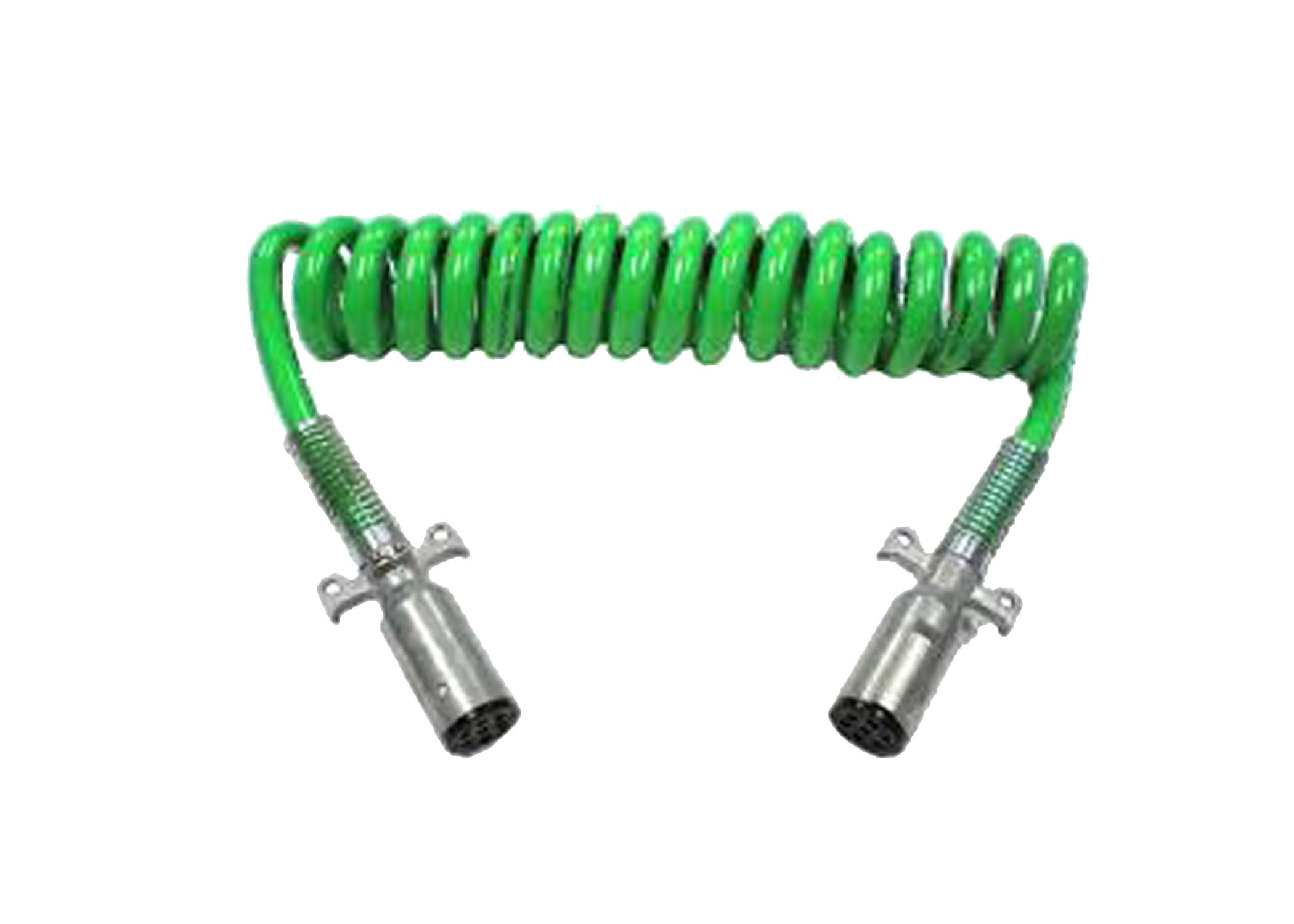 7 WAY ABS GREEN ELEC CABLE ASSEMBLY 20FT. (2- 12" LEADS)