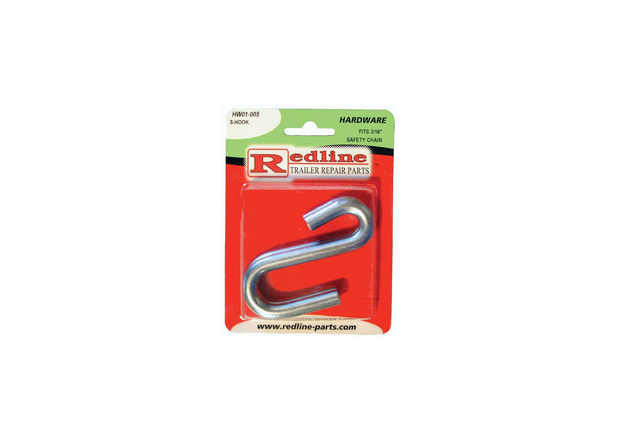 S-HOOK FOR 3/16" CHAIN 2 PACK