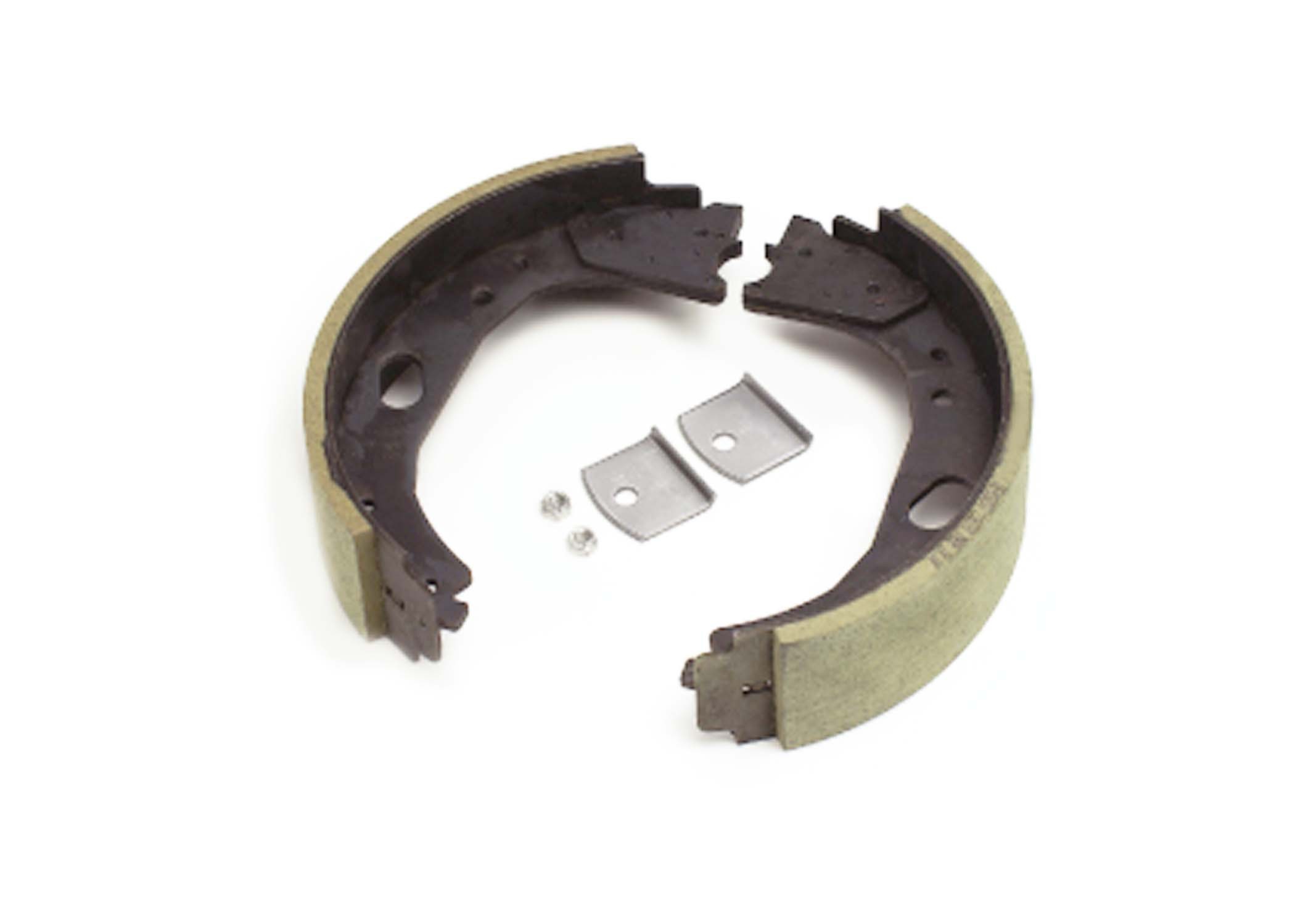 12 1/4" x 2 1/2" ELECTRIC BRAKE SHOE KIT (7.2K, STAMPED BACKING PLATE)