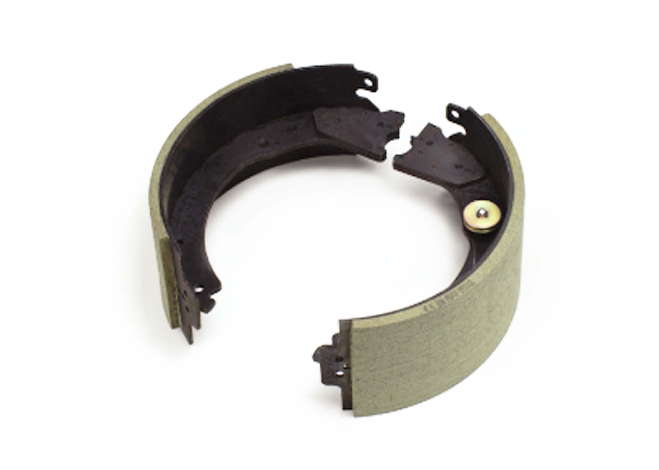 12 1/4in x 5in RH ELECTRIC BRAKE SHOE KIT, CAST BACKING PLATE (12K - 15K)