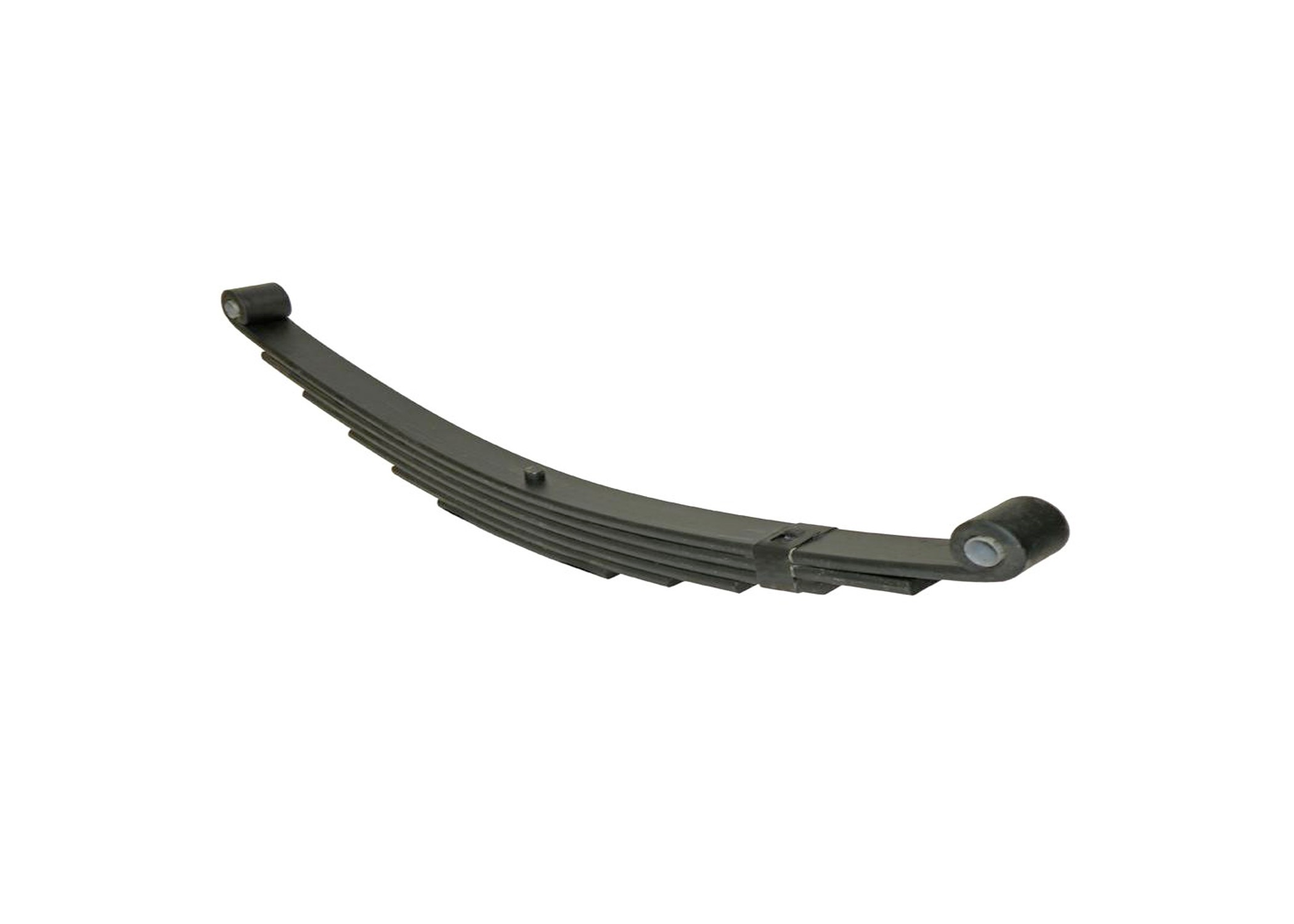 3,000 LB DOUBLE EYE TRAILER LEAF SPRING 6 LEAF, 27in LONG, 1 3/4in WIDE