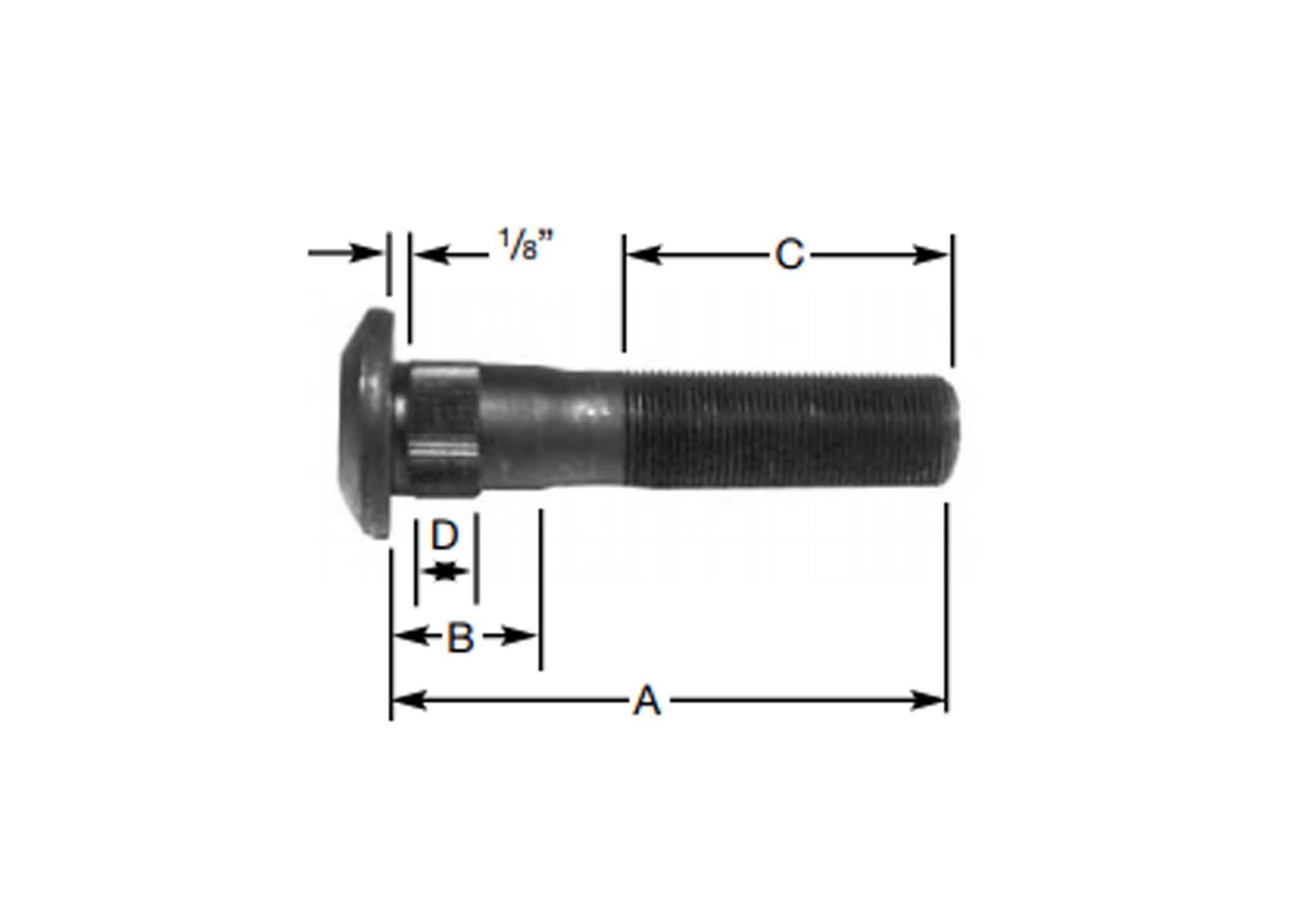 METRIC WHEEL STUD