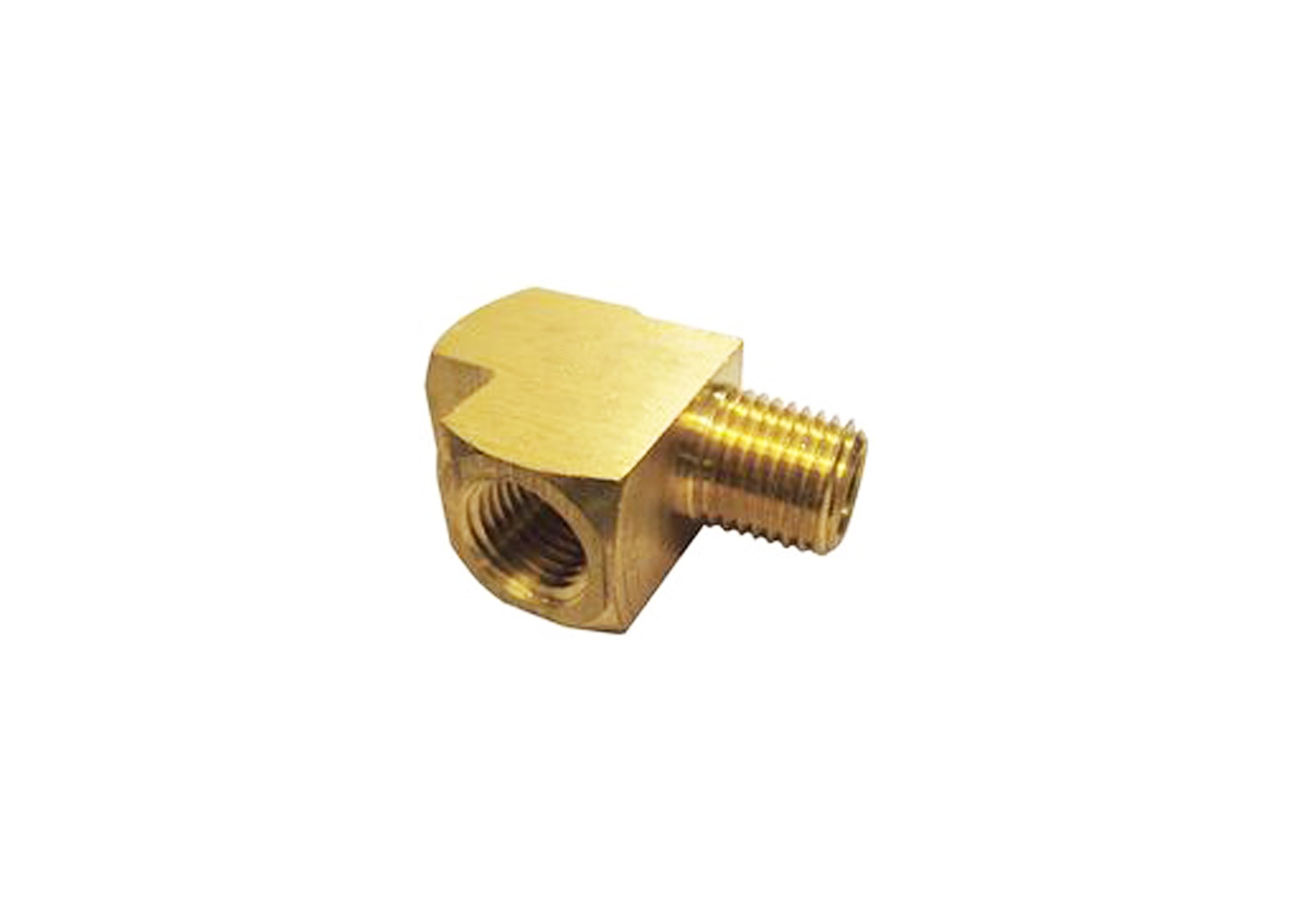 BRASS EXTRUDED STREET TEE 1/2" MPT x 1/2" FPT