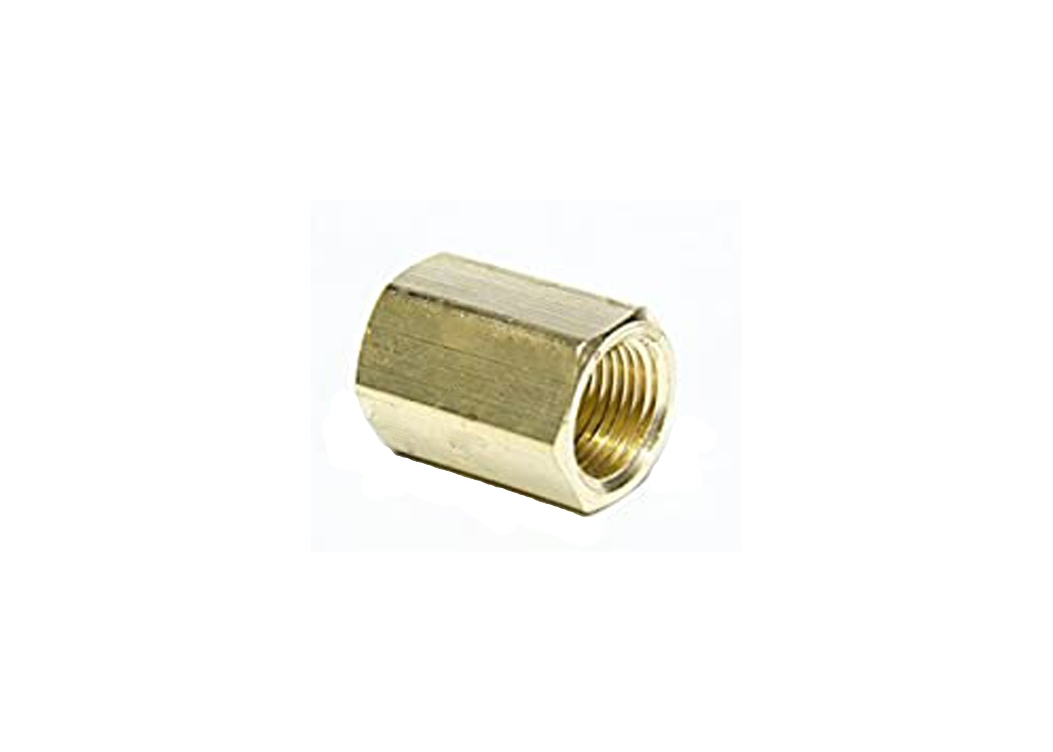 BRASS COUPLING 3/8" FPT