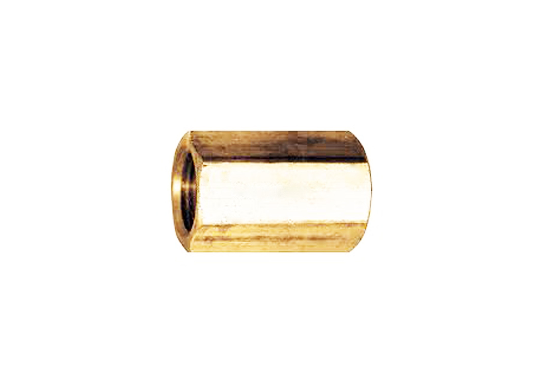 BRASS COUPLING 1/4" FPT