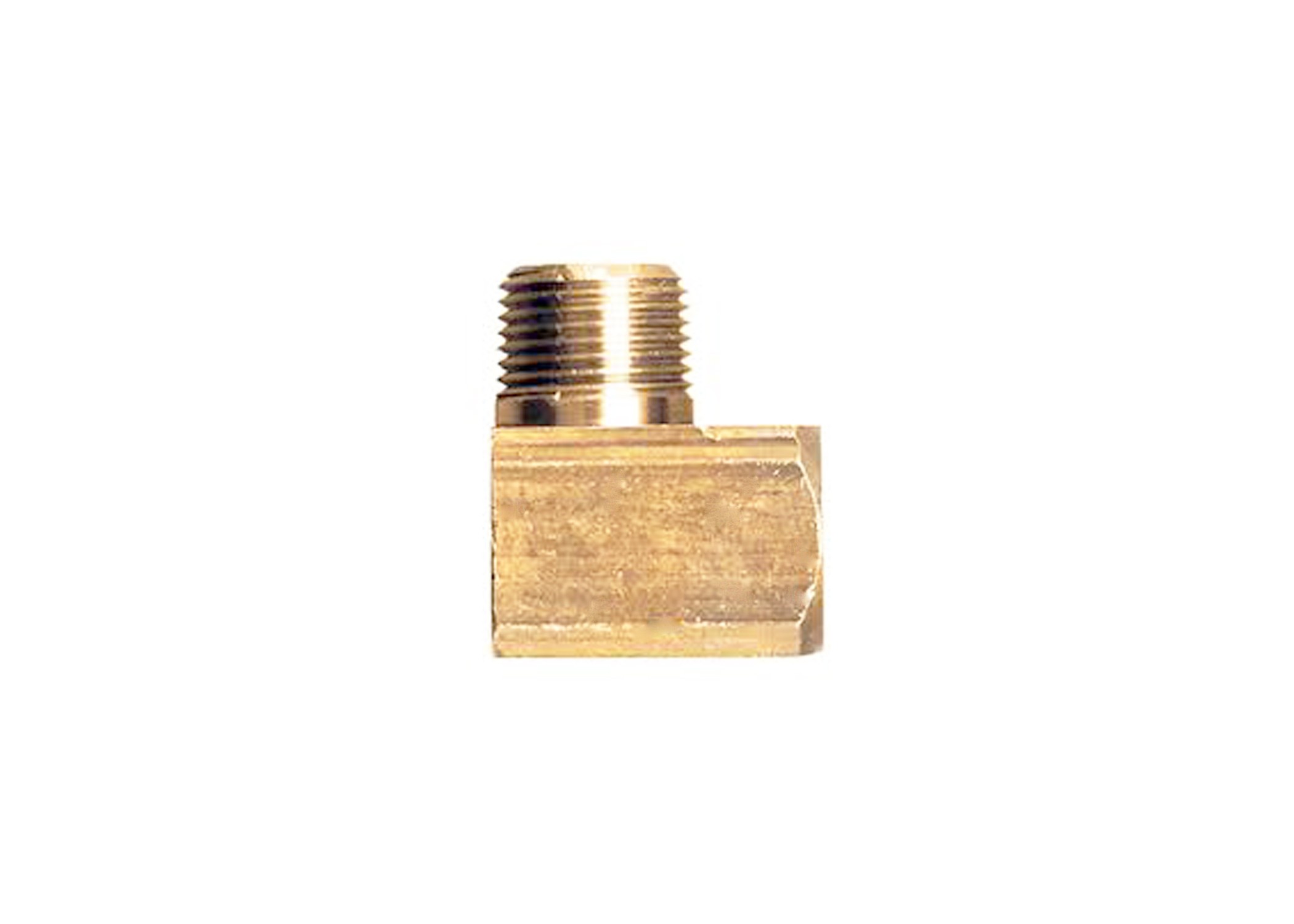 BRASS EXTRUDED STREET ELBOW 1/2" MPT X 1/2" FPT