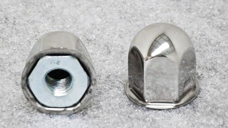 SIMULATOR LUG NUT COVER/JAM NUT 14MM x 1.5MM ID