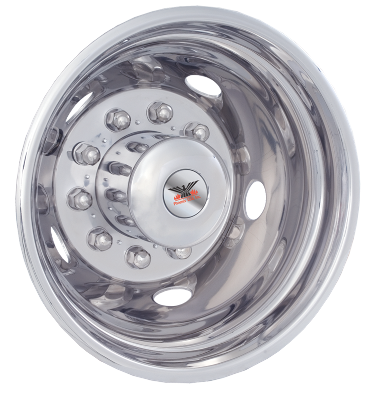 ONE REAR SIMULATOR 19.5" X 6" (10 LUG, 225MM BC WHEEL)