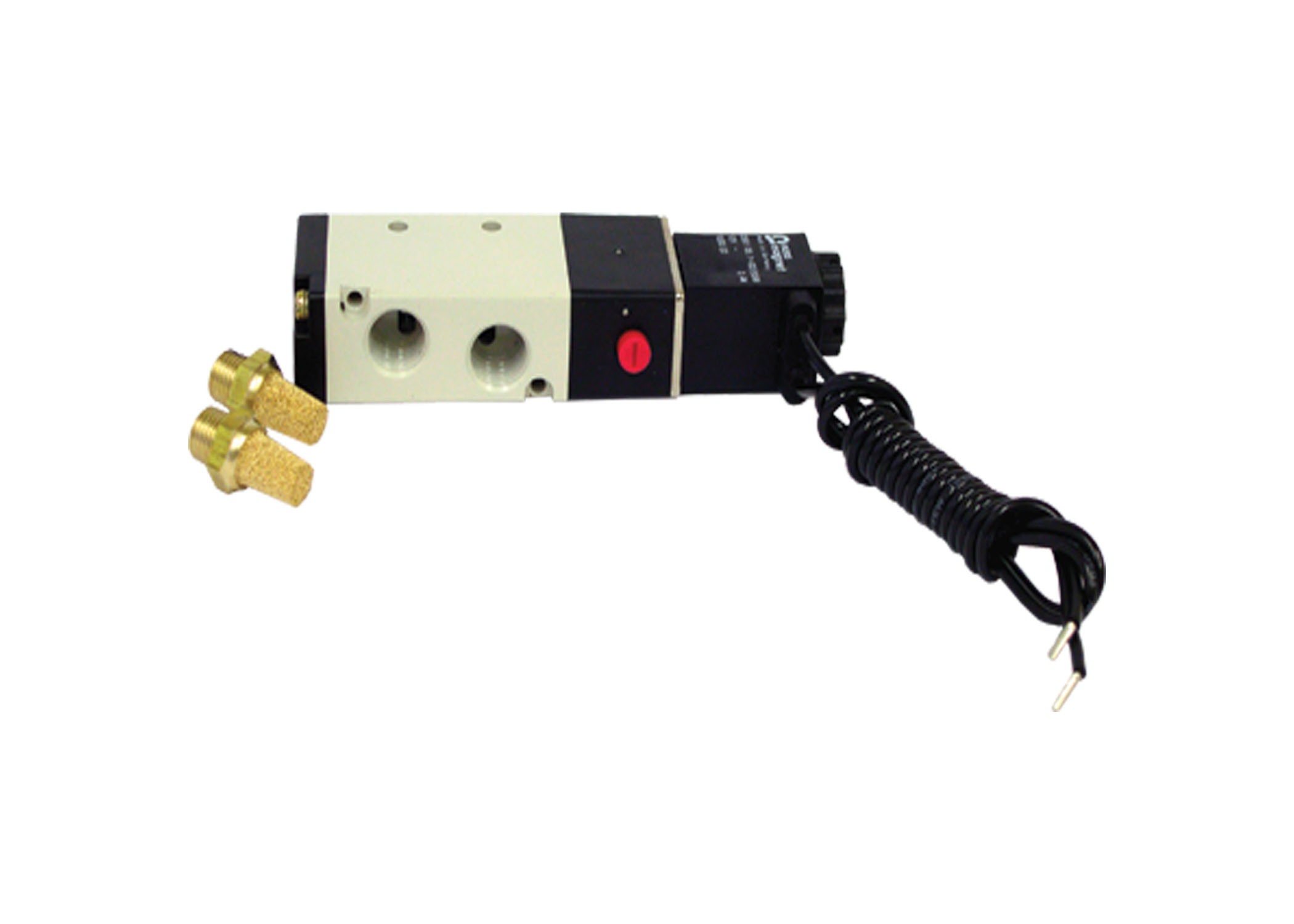 4 WAY SOLENOID W/ MANUAL OVERRIDE