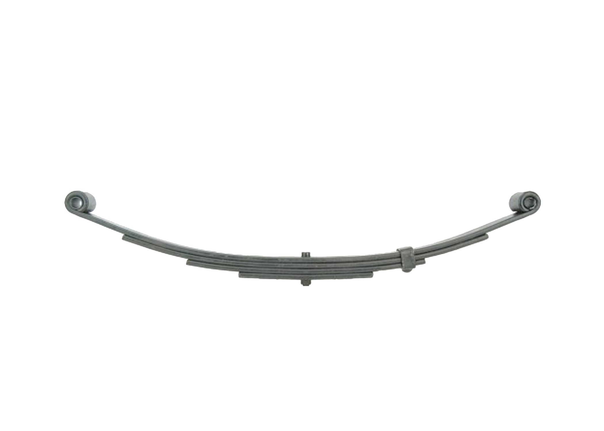 2,500 LB DOUBLE EYE TRAILER LEAF SPRING (4 LEAF, 25 1/4in LONG, 1 3/4in WIDE)