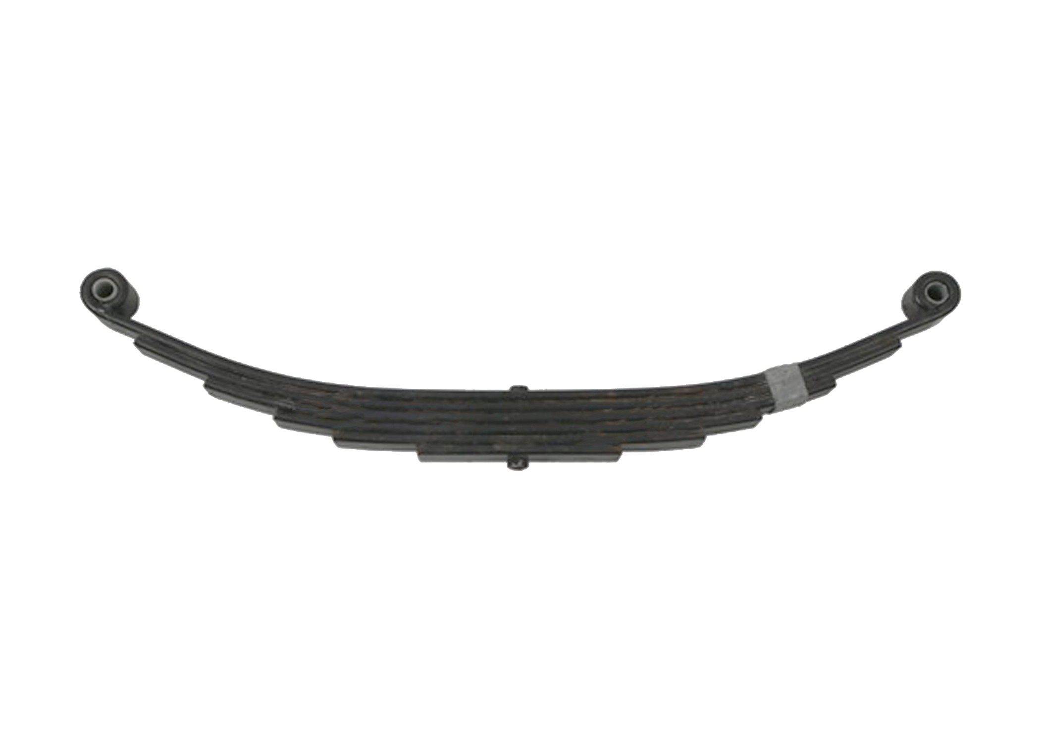 3,500 LB DOUBLE EYE TRAILER LEAF SPRING (6 LEAF, 25 1/4in LONG, 1 3/4in WIDE)