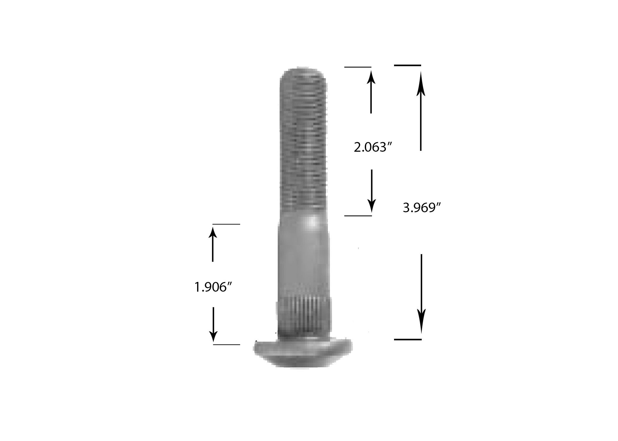 METRIC WHEEL STUD