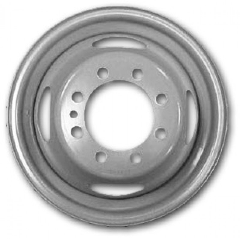 16" x 6 1/2" (8 LUG, 6 1/2" BC, CHEVY/GMC DUAL WHEEL, C/K 3500, 2001 & UP, G-VAN 2005 & UP)