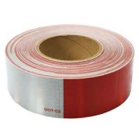 CONSPICUITY TAPE 2in x 150' (6in RED 6in WHITE)