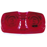 SIDE MARKER TWO BULB LIGHT (RED)