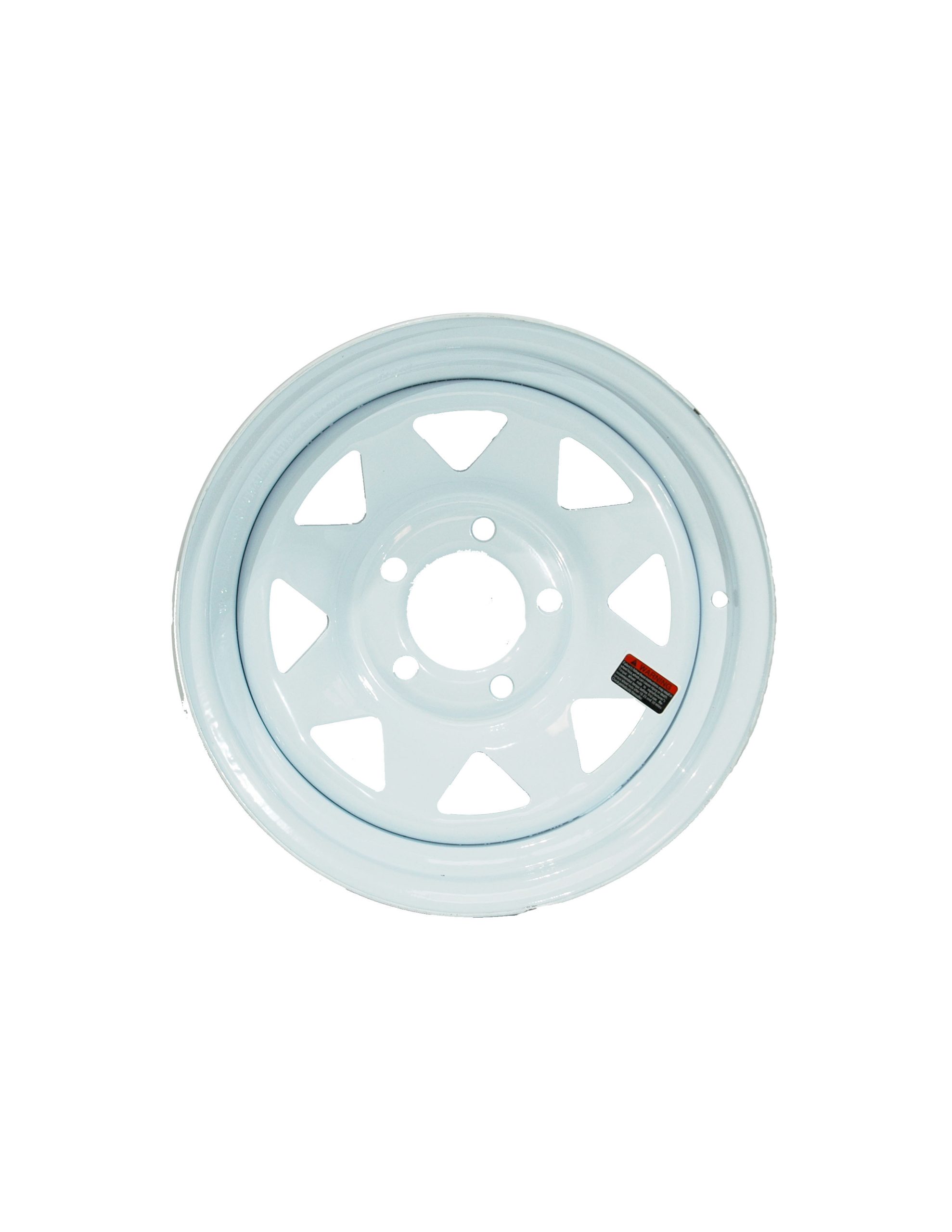 Product Image: 14″ x 5 1/2″ (5 LUG 4 1/2″ BC, WHITE SPOKE WHEEL)