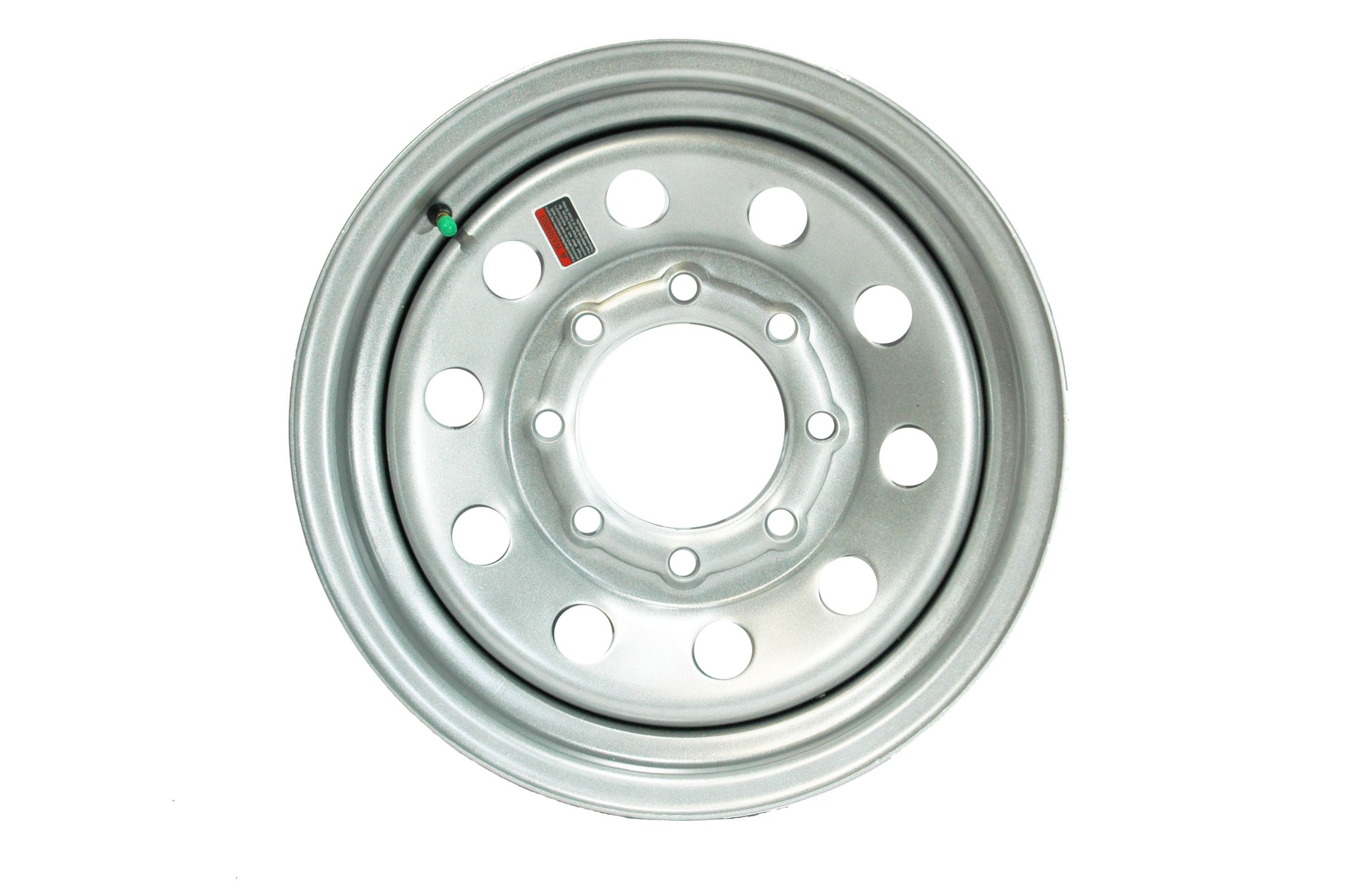 Product Image: 16″ x 6″ (8 LUG 6 1/2″ BC, SILVER MOD WHEEL)