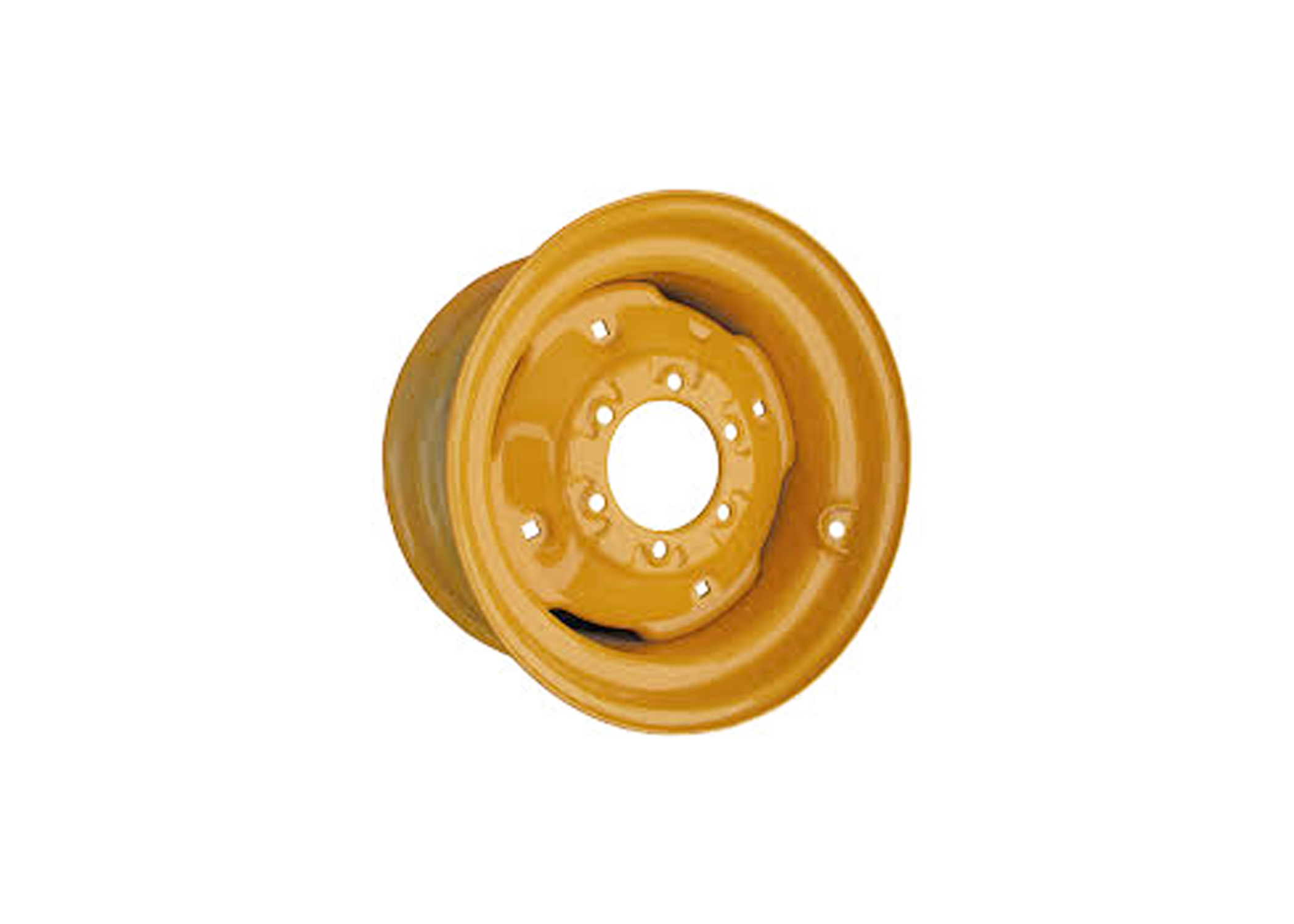 Product Image: 8 1/4″ x 16.5″ CASE SKID LOADER WHEEL (6 LUG 6 BC., 4.633″ PILOT, .38″ INSET)