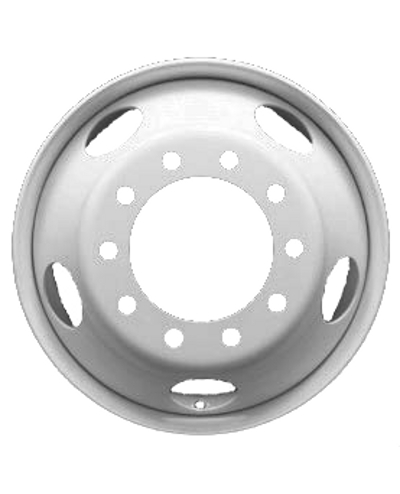 Product Image: 24.5″ x 8 1/4″ 10 HOLE HUB PILOT/UNI-MOUNT WHEEL (WHITE)