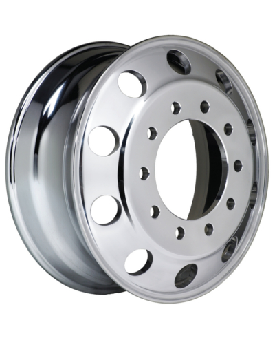 Product Image: 19.5″ x 8.25″ 10 HOLE ALUMINUM HUB PILOTED (POLISHED OUTSIDE)