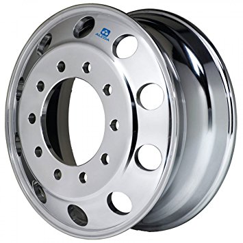 Product Image: 22.5″ x 8 1/4″ ALUMINUM WHEEL HUB PILOT POLISHED INSIDE