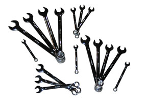 Product Image: 17 PC.MM (8-24mm) FULL POLISH COMBINATION WRENCH SET