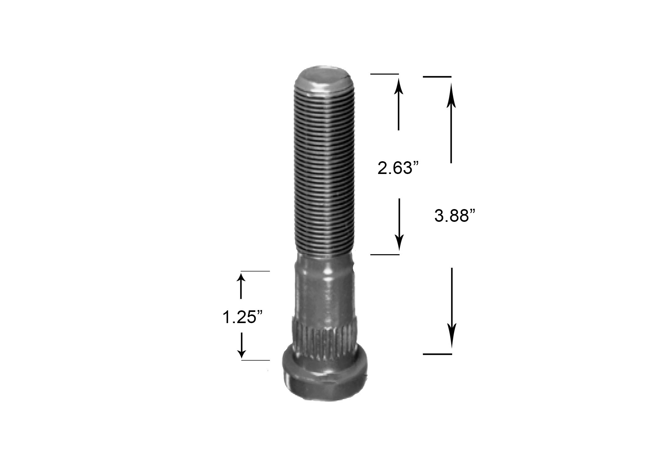 Product Image: METRIC WHEEL STUD RH