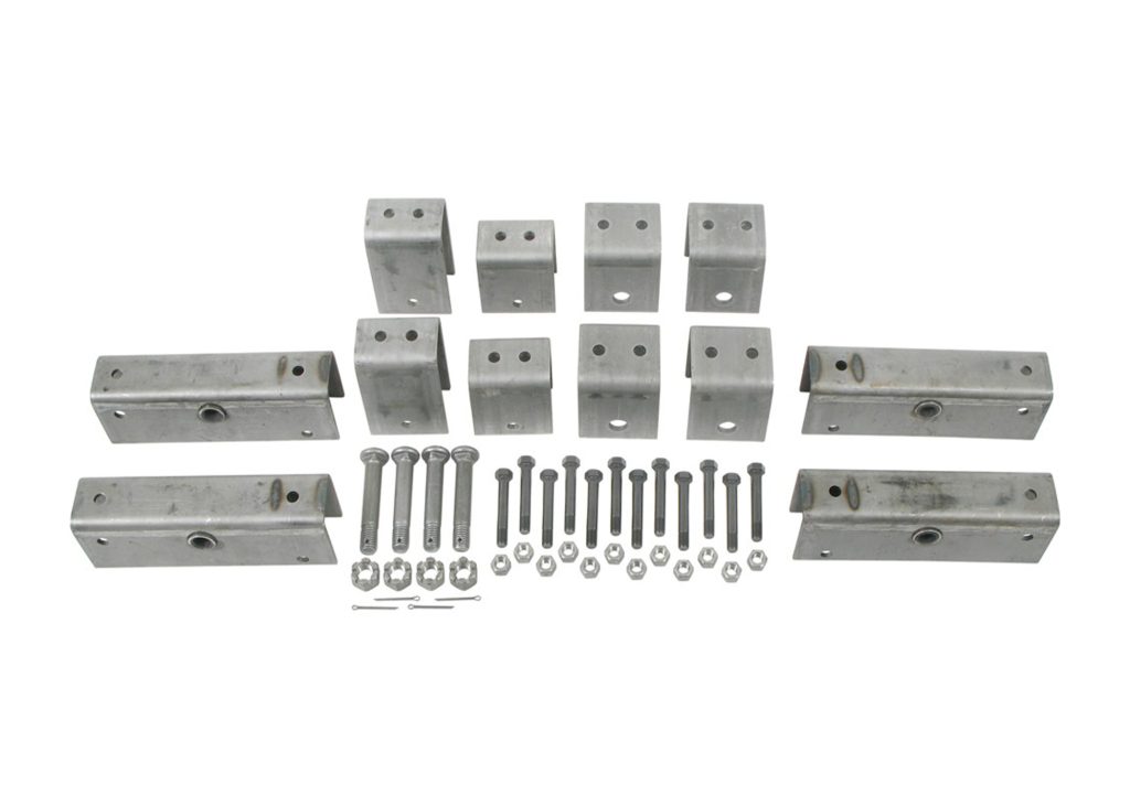 TRIPLE AXLE HANGER KIT (2in SLIPPER SPRINGS)-0