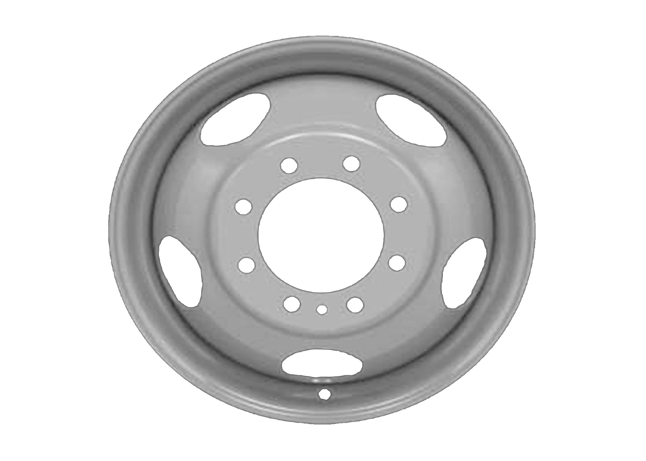 Product Image: 19.5″ x 6″ (8 LUG, 225MM BC, FORD DUAL WHEEL)